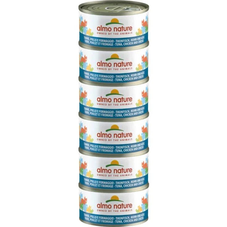 Almo Nature Megapack Tonno Pollo E Formaggio - 6X70Gr