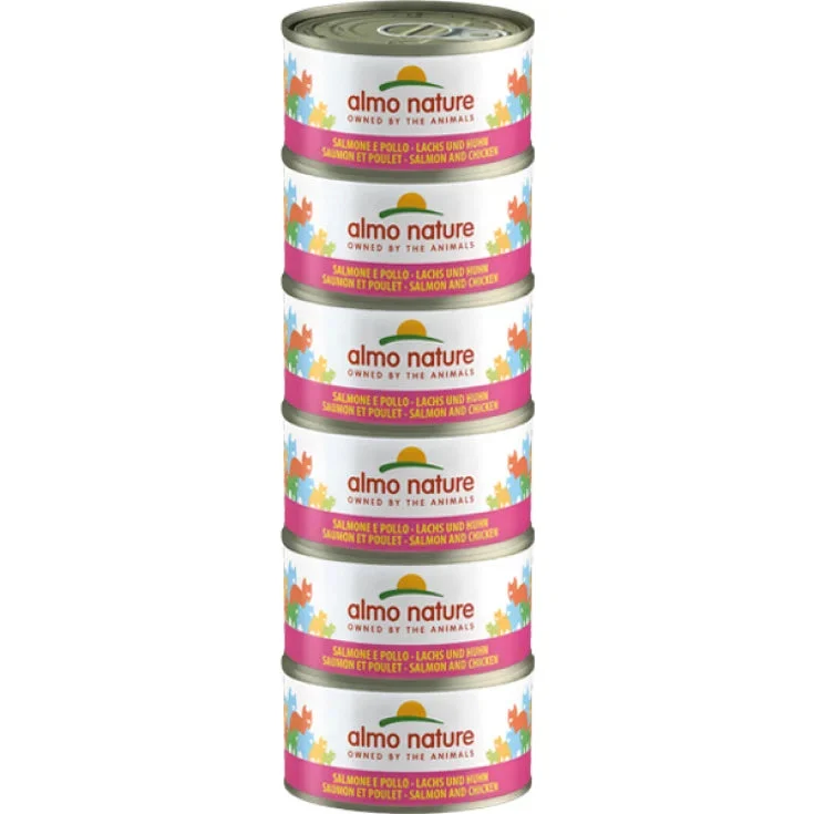 Almo Nature Megapack Tonno E Gamberetti - 6X70Gr