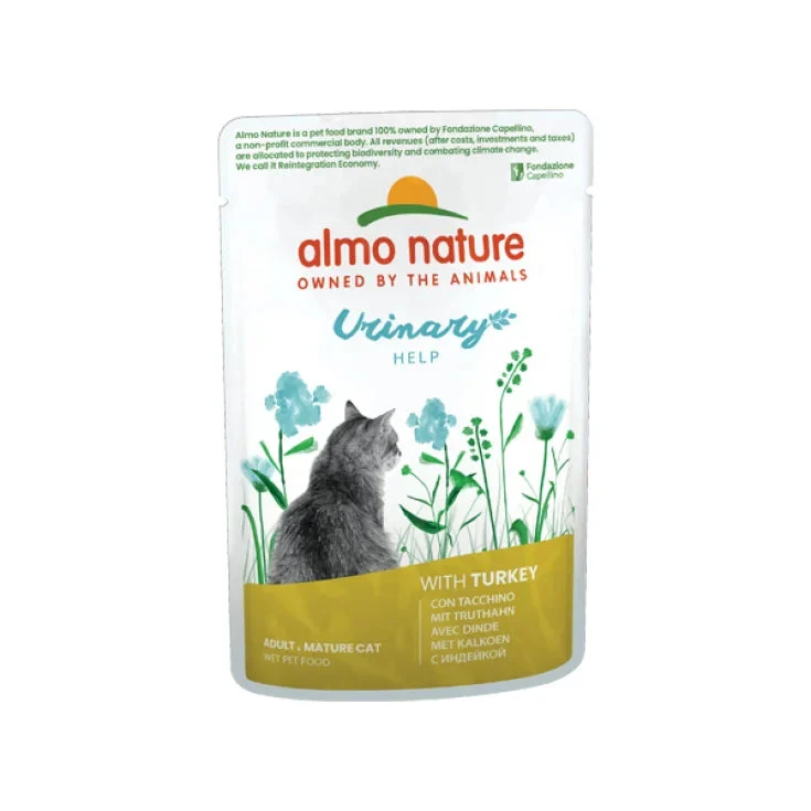 Almo Nature Almo Nature Gatto Urinary Help Con Tacchino - 70Gr