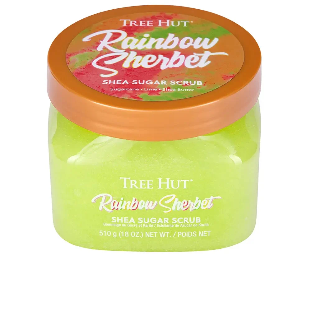 Tree Hut Scrub allo zucchero con sorbetto arcobaleno 510g