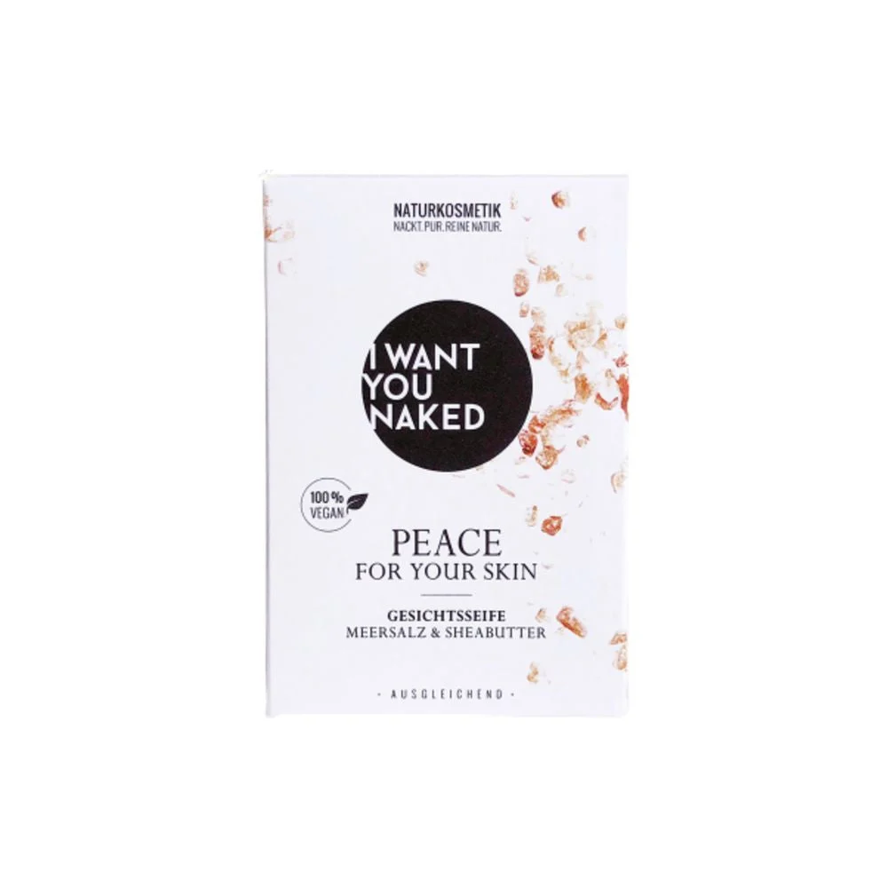 I want you naked Sapone per il viso Peace for your skin 100 g