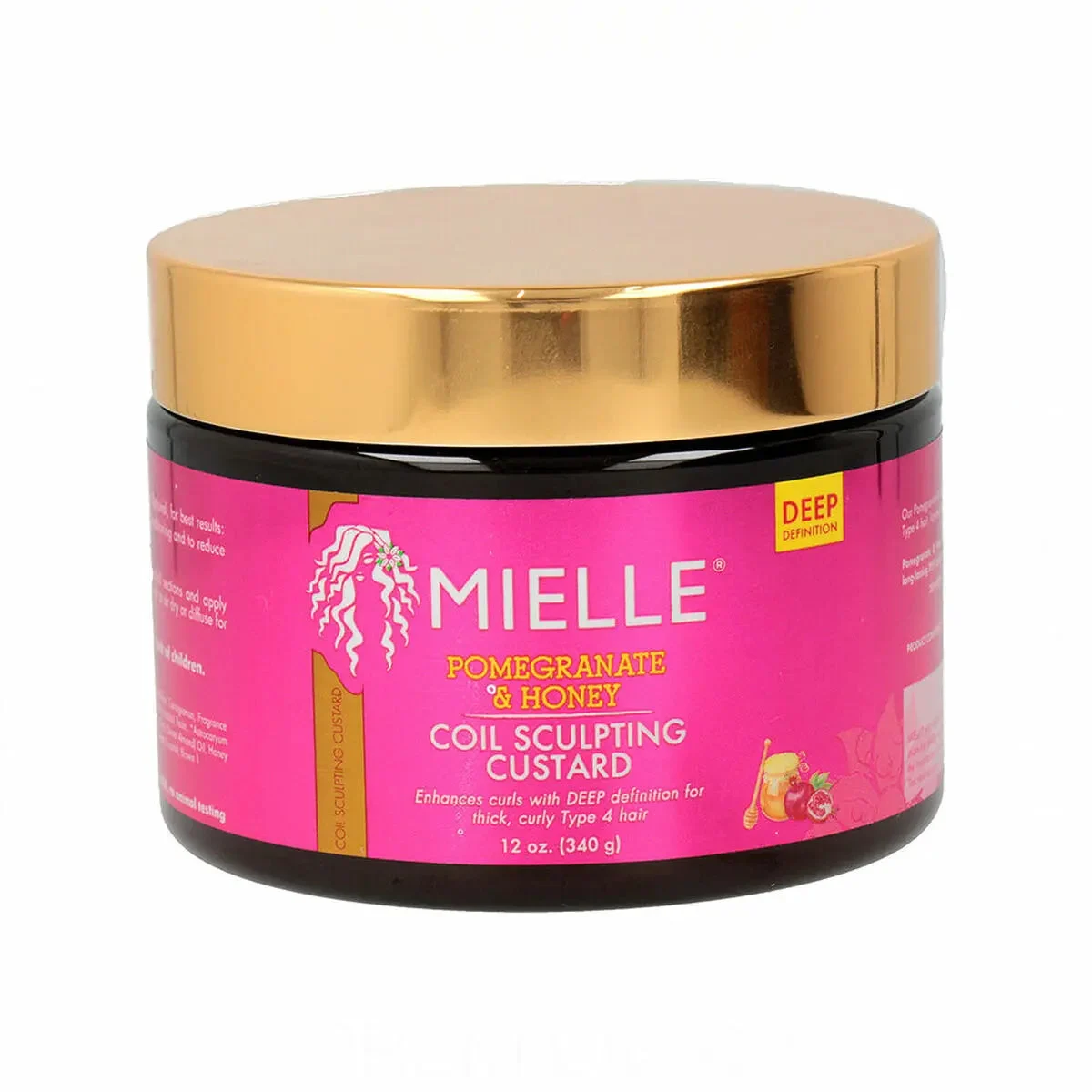 Mielle Melograno e miele trattamento modellante per capelli mossi e ricci 340 g