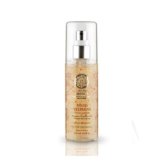 Natura Siberica Vitamine vive per capelli e corpo 125 ml