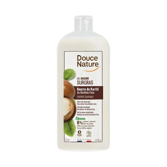 Douce Nature Burro di Karité Gel da bagno Eco 1000ml