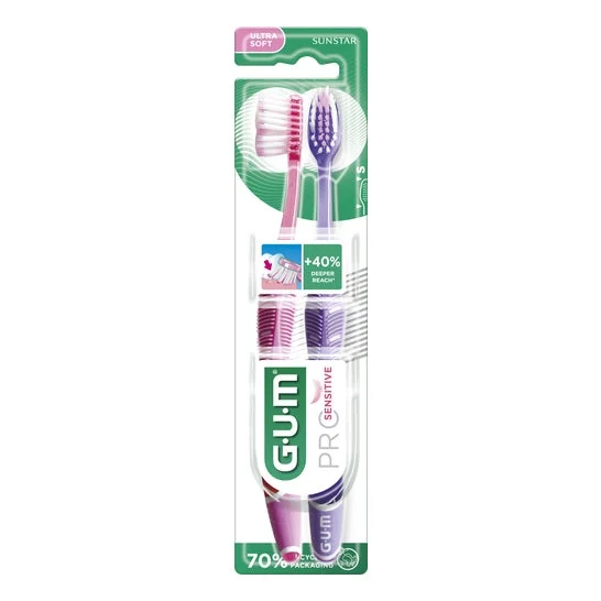 Gum Spazzolino Pro Sensitive 510 Ultra Soft 2 UnitÃ