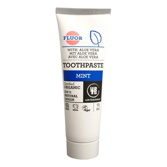 Dentifricio Urtekram Fluoruro & Menta 75ml