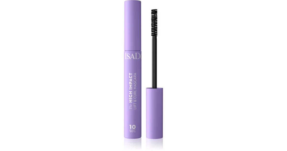 IsaDora 10 Sec High Impact Lift mascara per ciglia separate colore 01 nero 9 ml