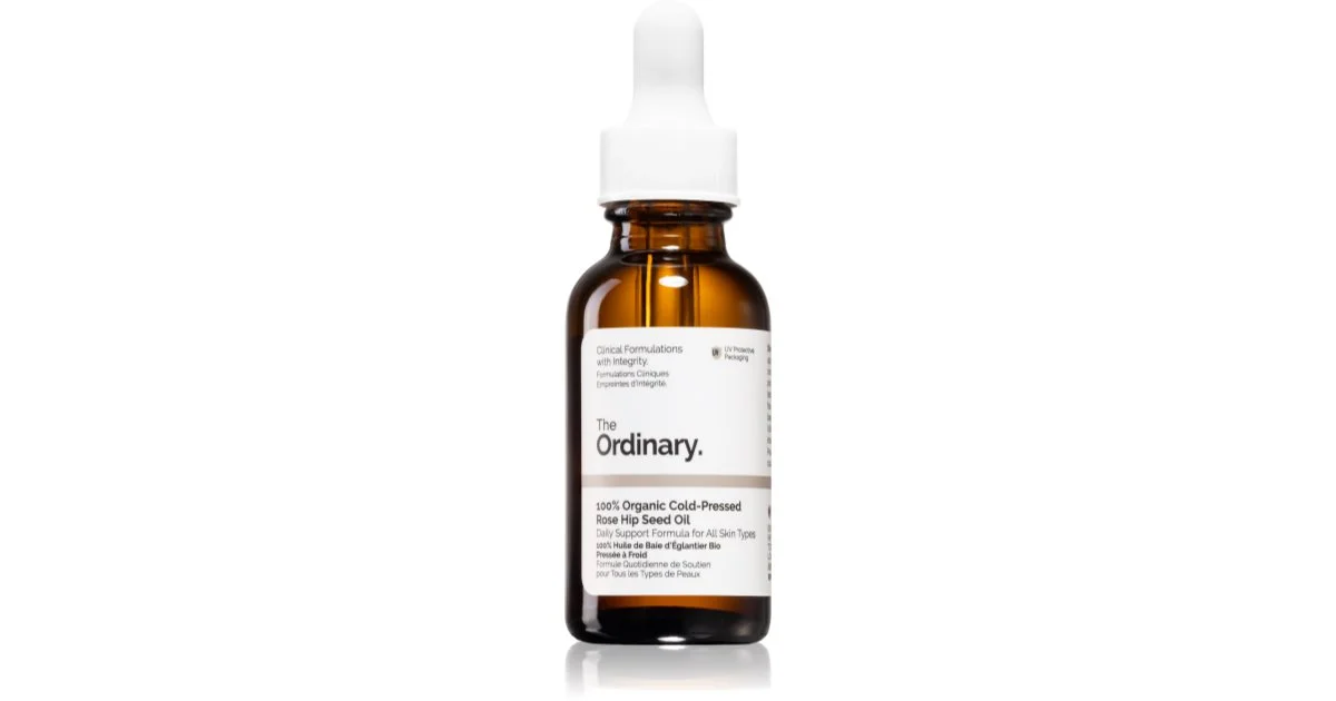 The Ordinary 100% Organic pressato a freddo olio di rosa canina per idratare e tendere la pelle 30 ml
