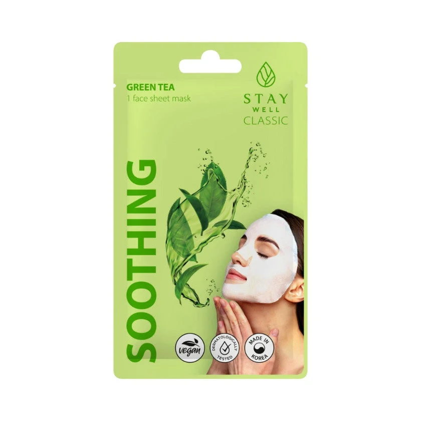 Stay well Soothing - Maschera In Tessuto Thè Verde 1 unità