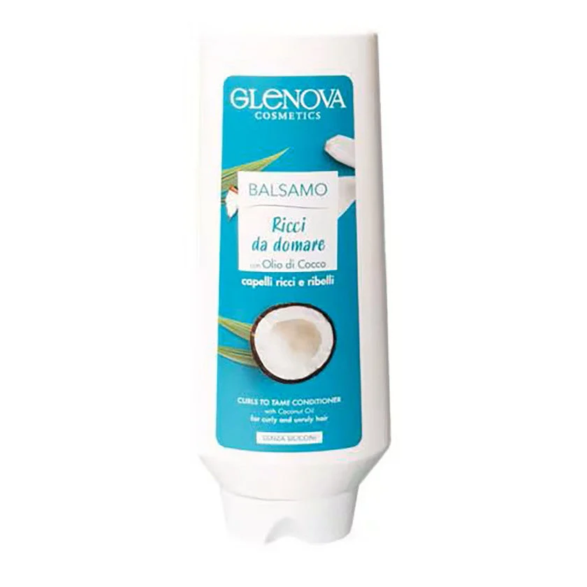 Glenova Balsamo Ricci Da Domare Con Olio Di Cocco Per Capelli Ricci E Ribelli 300 ml