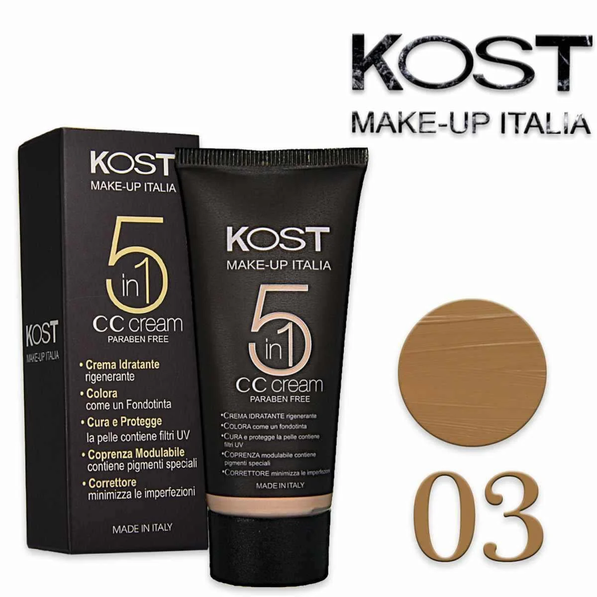 Cc cream 5 in 1 kost03