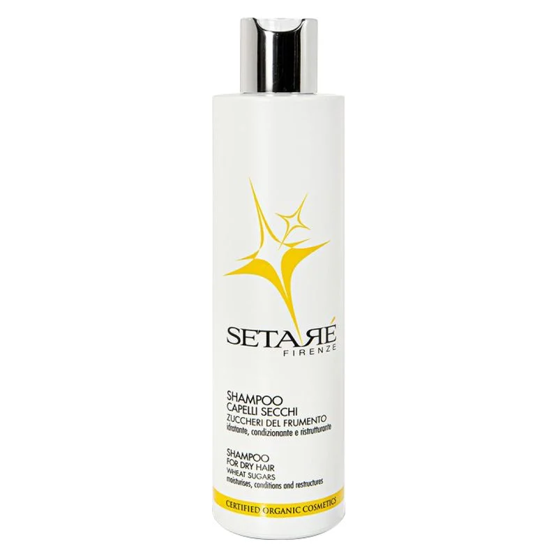 Setarè Shampoo Capelli Secchi Zuccheri Del Frumento 250 Ml