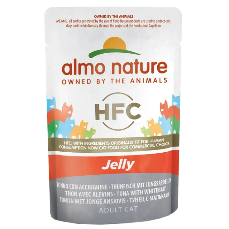 Almo nature HFC Jelly Tonno e Acciughine - 55GR