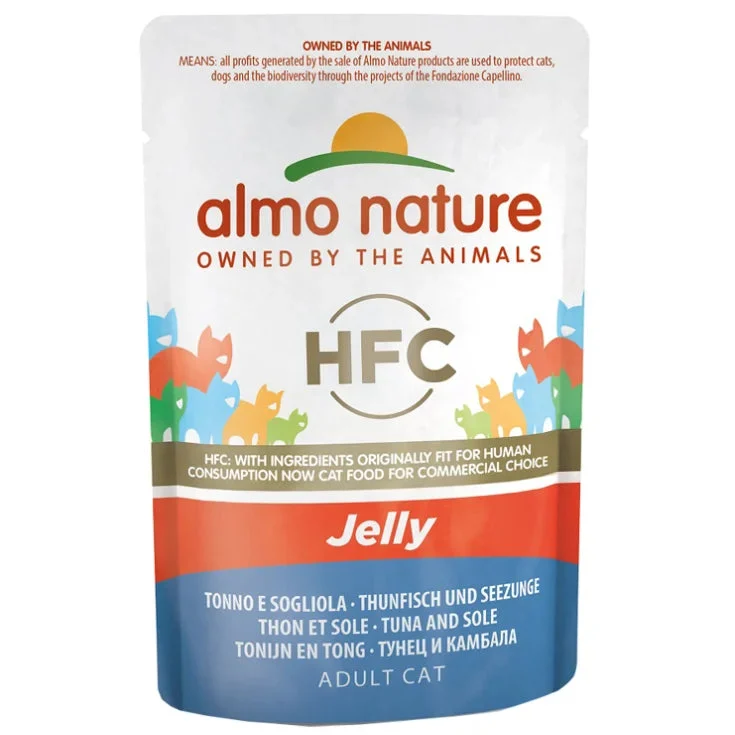 Almo nature HFC Jelly Tonno e Sogliola - 55GR