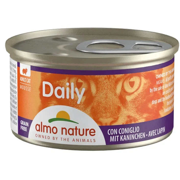 Almo nature DAILY MENU CATS C/CONIGLIO 85G
