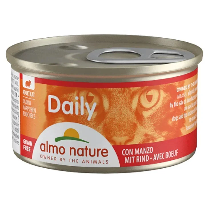 Almo nature DAILY MENU CATS C/MANZO 85G