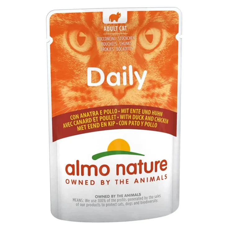 Almo nature Daily Menu con Pollo e Anatra - 70GR