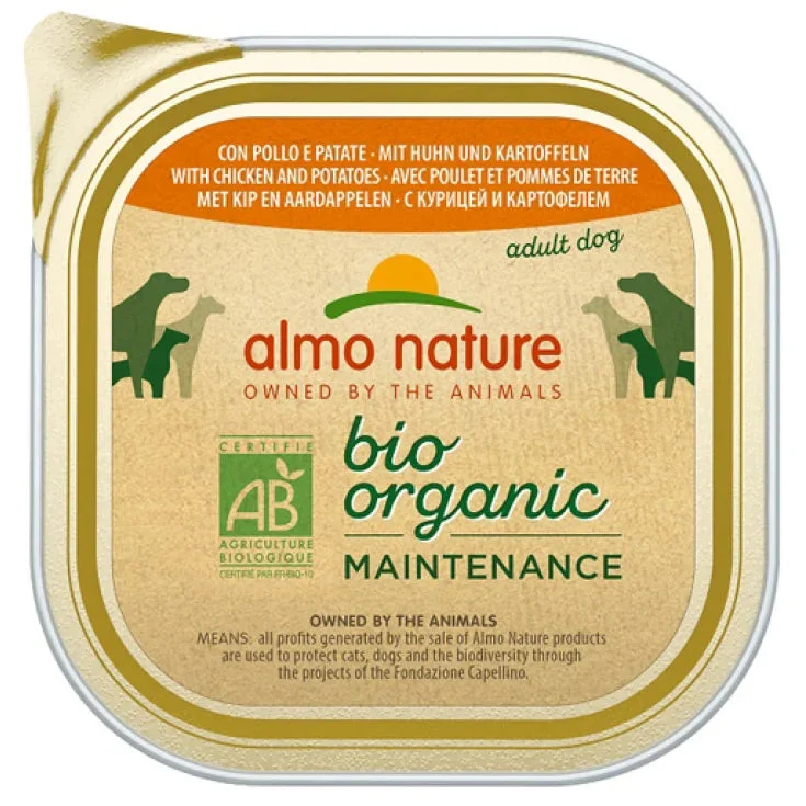 Almo nature Daily Menu Bio con Pollo e Patate - 300GR