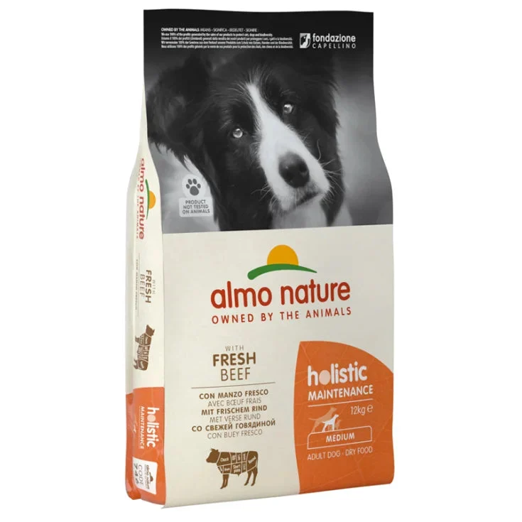 Almo nature Holistic Fresh Medium Manzo e Riso - 12KG
