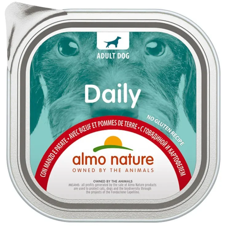 Almo nature Daily Menu con Manzo e Patate - 300GR