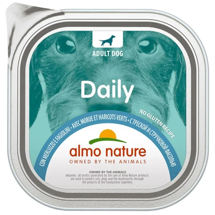 Almo nature Daily Menu con Merluzzo e Fagiolini - 300GR