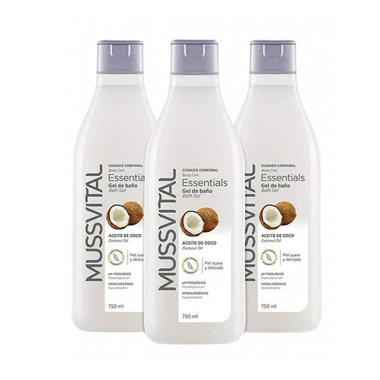 Mussvital 3 Pack Coco gel 750ml