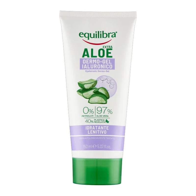 Equilibra Aloe Dermo-Gel Ialuronico Idratante Lenitivo 150 Ml
