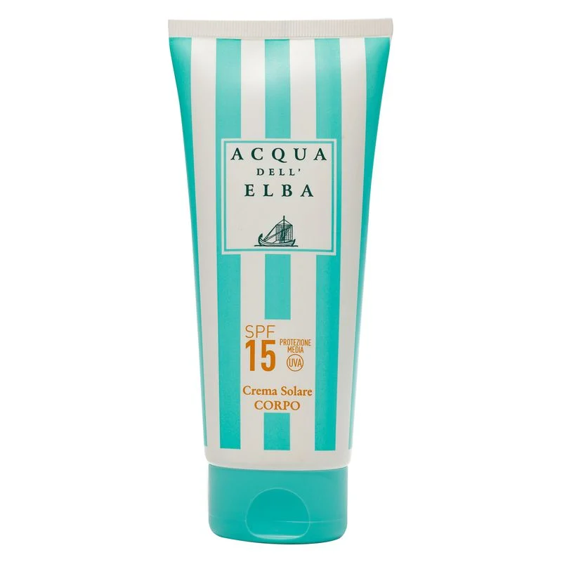 Acqua Dell'Elba Crema Solare Corpo Spf 15 200 Ml