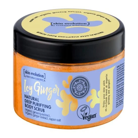 Natura Siberica Icy Ginger Purifying Body Scrub 300ml