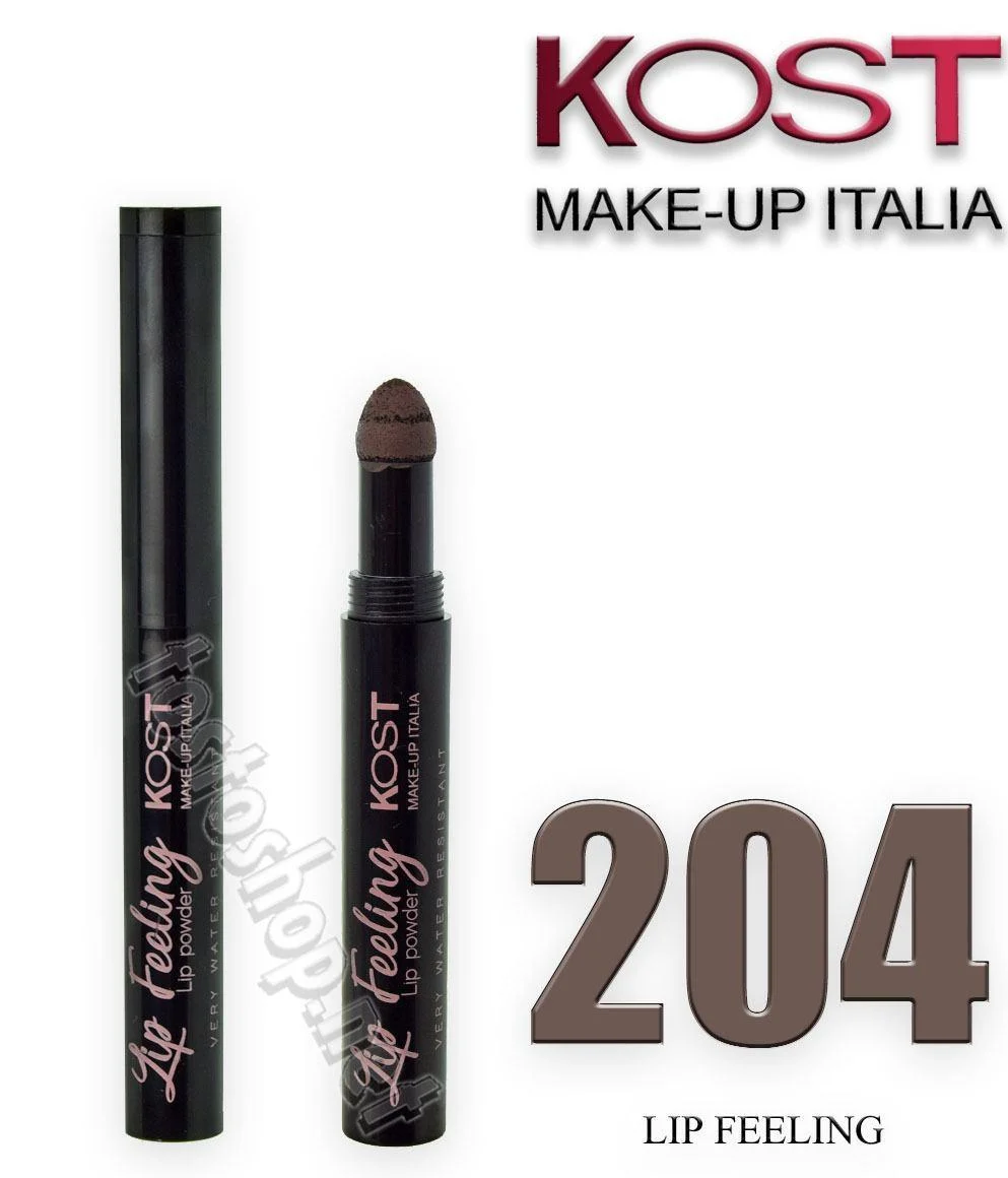 Rossetto In Polvere Resistente All'Acqua Feeling Kost 204