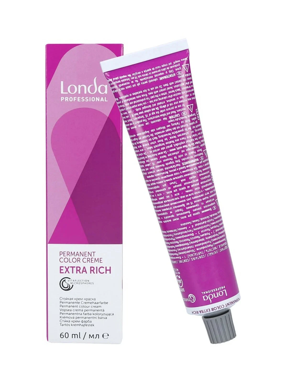 Londa professional Permanent Color Extra Rich Creme - Colorazione permanente in crema per capelli 0/66