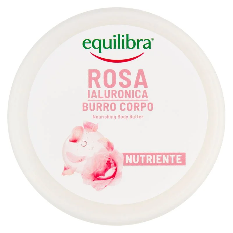 Equilibra Rosa Ialuronica Burro Corpo Nutriente 300 Ml