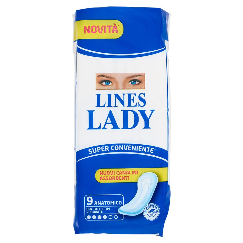 Lines Lines Lady Anatomico 9 Pz 1 unità