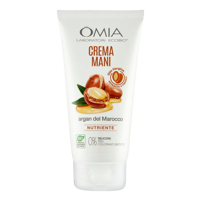 Omia Ecobio Crema Mani Argan Del Marocco Nutriente 75 ml