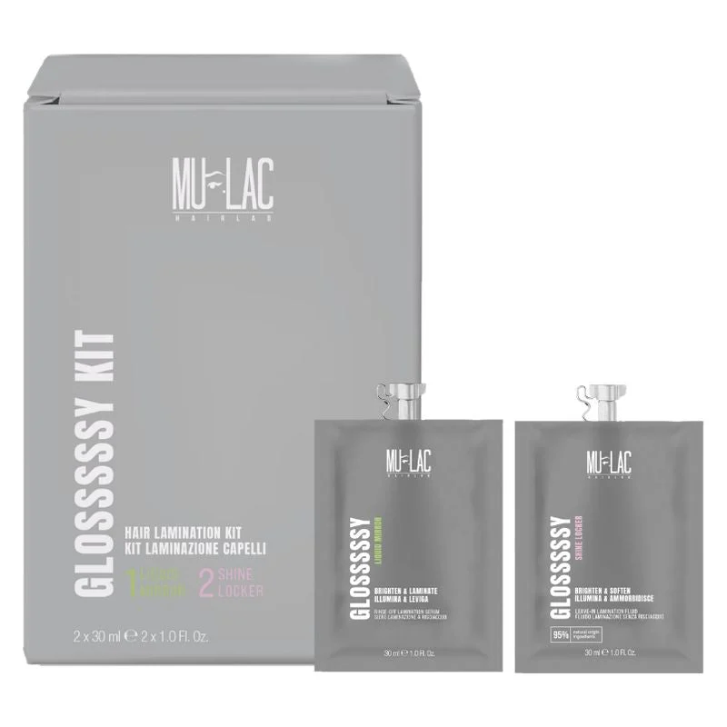 Mulac Glosssssy Kit - Kit Laminazione Capelli