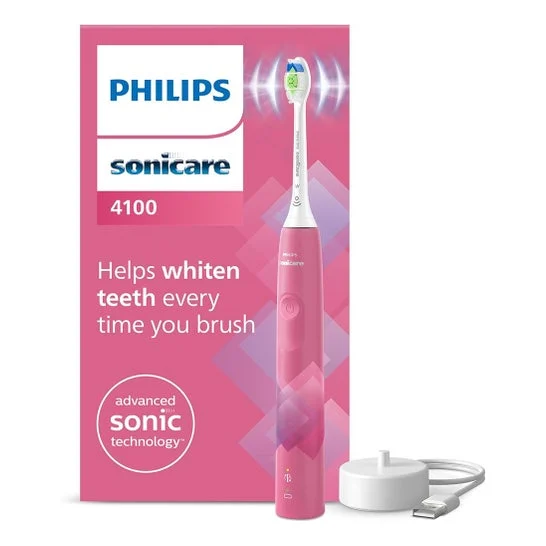 Philips Sonicare 4100 Series Cepillo Dental Eléctrico Rosa 1ud