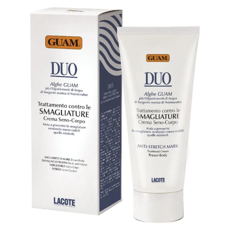 Guam Duo Trattamento Contro Le Smagliature Crema Seno-Corpo 200 Ml