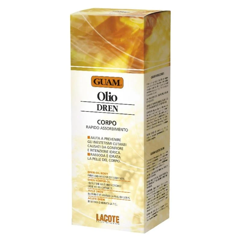 Guam Olio Dren Corpo Rapido Assorbimento 200 Ml