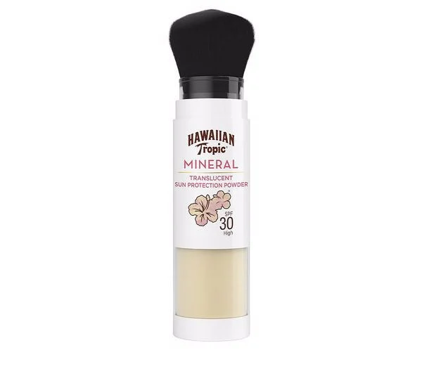 Pennello per trucco Hawaiian Tropic Mineral Brush con colore Spf30 1 U