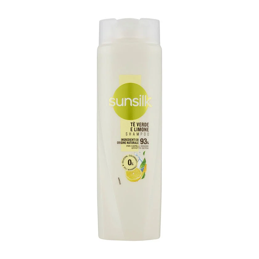 Sunsilk Shampoo Thè Verde E Limone Per Capelli Grassi Effetto Detox 250 ml