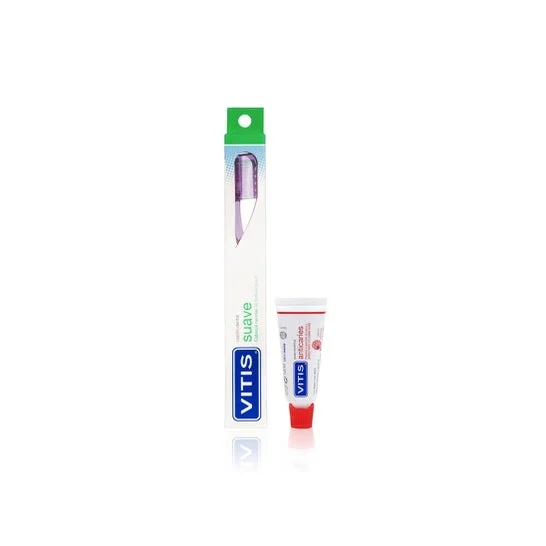 Vitis Suave Cepillo Dental + Pasta Anticaries 15ml