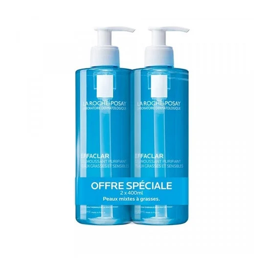 LA ROCHE POSAY Effaclar Detergente 2x400ml