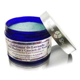 Radhe Shyam sale marino alla lavanda e scrub alla noce 300g