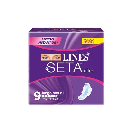 Lines Seta Ultra Lungo 9Pz