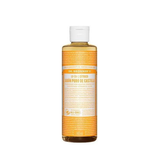 Dr. Bronner's Jabón Líquido Cítricos Naranja Bio 240ml