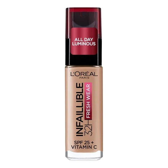 L'Oréal Infaillible Fresh Wear 32H Spf25 Vitamina C 225 Sable Beige 30ml