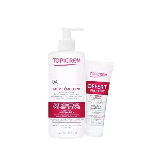 Topicrem Pack Latte Idratante 500ml + Gel Purificante 75ml