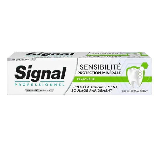 Signal Dentífrico Sensibilidad Protección Mineral Frescura 75 ml