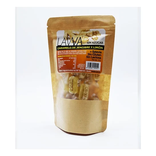 B-Organic Caramelle Senza Zucchero Allo Zenzero Limone 1kg
