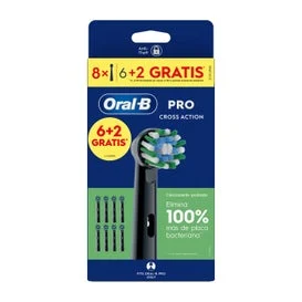 Oral-B Cross Action Clean Maximiser Ricariche 6 +2 pezzi